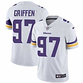 Nike Minnesota Vikings #97 Everson Griffen White NFL Vapor Untouchable Limited Jersey,baseball caps,new era cap wholesale,wholesale hats